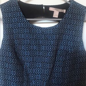 F21 Shimmery jacquard cocktail dress